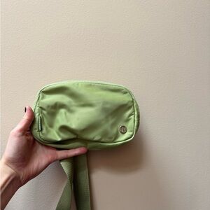 Lululemon Athletica Light Green Crossbody Bag
